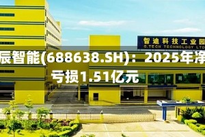 誉辰智能(688638.SH)：2025年净亏损1.51亿元