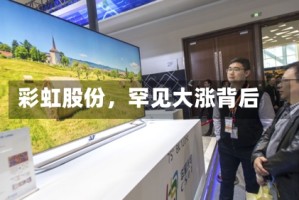 彩虹股份，罕见大涨背后