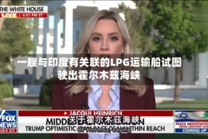 一艘与印度有关联的LPG运输船试图驶出霍尔木兹海峡
