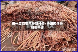 梧州废铜费用最新行情/梧州废铁最新费用表