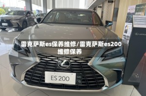 雷克萨斯es保养维修/雷克萨斯es200维修保养