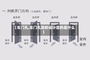 【车门孔,车门孔洞的设计目的是什么】