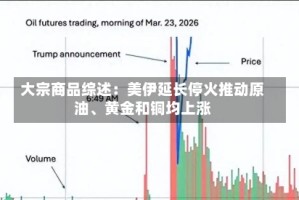 大宗商品综述：美伊延长停火推动原油、黄金和铜均上涨