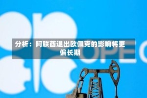 分析：阿联酋退出欧佩克的影响将更偏长期