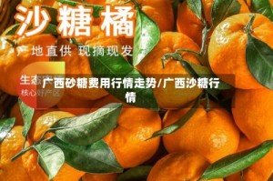 广西砂糖费用行情走势/广西沙糖行情