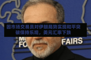 因市场交易员对伊朗局势实现和平突破保持乐观，美元汇率下跌