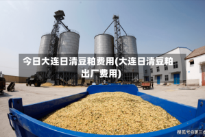 今日大连日清豆粕费用(大连日清豆粕出厂费用)