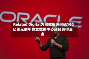 Related Digital为密歇根州价值160亿美元的甲骨文数据中心项目筹得资金