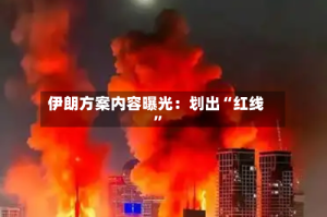 伊朗方案内容曝光：划出“红线”