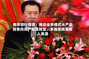 南京银行陈谐：推动业务模式从产品销售向资产配置转型，多维度拓宽收入来源