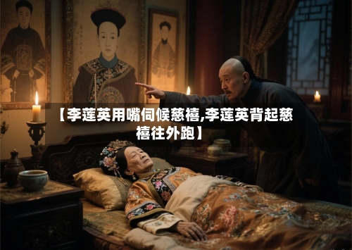 【李莲英用嘴伺候慈禧,李莲英背起慈禧往外跑】-第2张图片