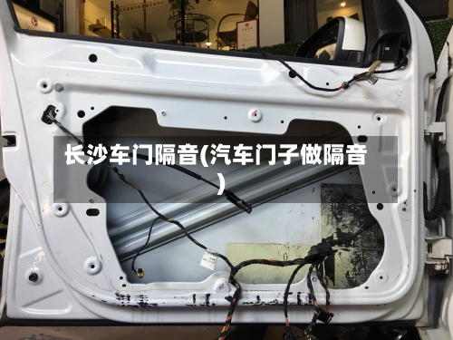 长沙车门隔音(汽车门子做隔音)-第1张图片