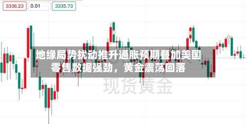 地缘局势扰动推升通胀预期叠加美国零售数据强劲	，黄金震荡回落-第2张图片