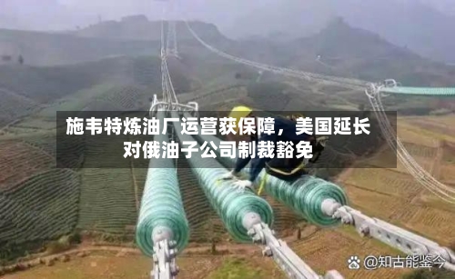 施韦特炼油厂运营获保障，美国延长对俄油子公司制裁豁免-第2张图片