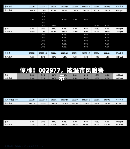 停牌！002977，被退市风险警示-第1张图片