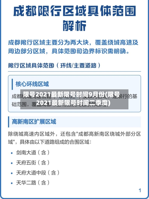 限号2021最新限号时间9月份(限号2021最新限号时间二季度)-第3张图片