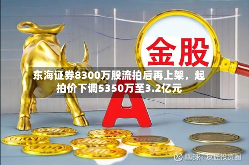 东海证券8300万股流拍后再上架，起拍价下调5350万至3.2亿元-第2张图片