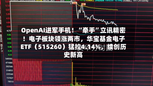OpenAI进军手机！“牵手”立讯精密！电子板块领涨两市，华宝基金电子ETF（515260）猛拉4.14%	，续创历史新高-第1张图片