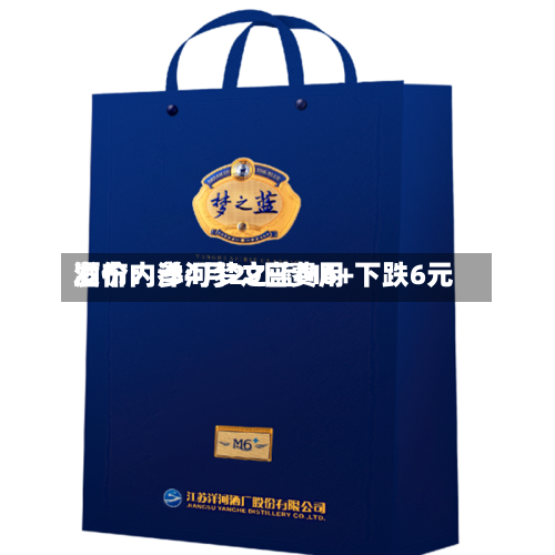 酒价内参4月29日费用发布：洋河梦之蓝M6+下跌6元-第1张图片