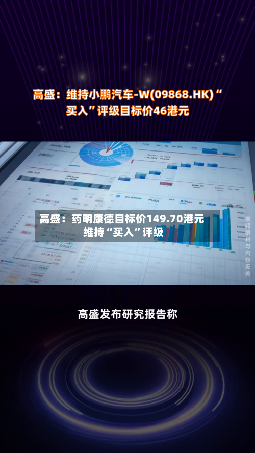 高盛：药明康德目标价149.70港元 维持“买入”评级-第2张图片