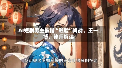 AI短剧男主被指“融脸	”肖战、王一博，律师解读-第2张图片
