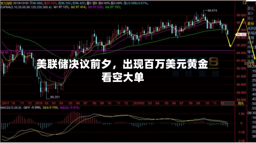 美联储决议前夕，出现百万美元黄金看空大单-第2张图片