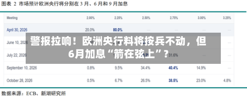 警报拉响！欧洲央行料将按兵不动	，但6月加息“箭在弦上	”？-第2张图片