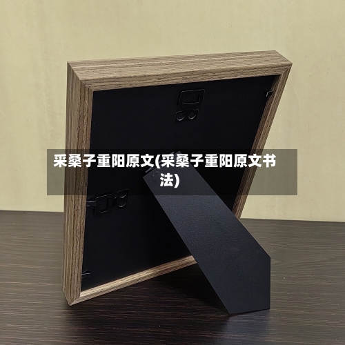 采桑子重阳原文(采桑子重阳原文书法)-第2张图片