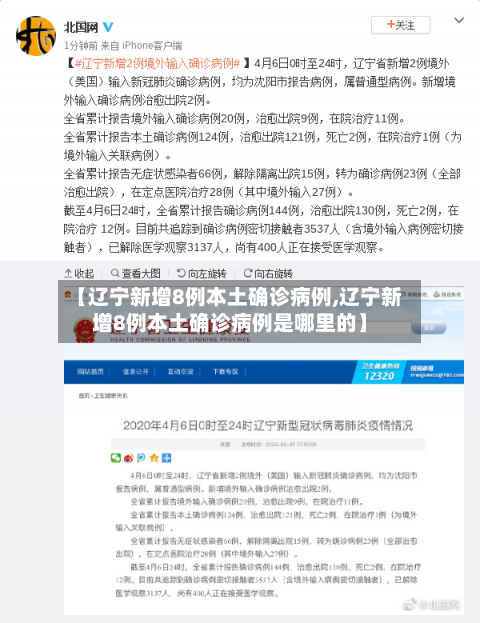 【辽宁新增8例本土确诊病例,辽宁新增8例本土确诊病例是哪里的】-第1张图片