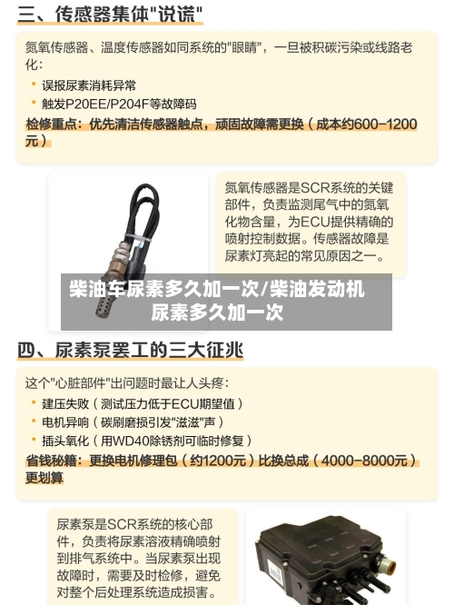 柴油车尿素多久加一次/柴油发动机尿素多久加一次-第3张图片