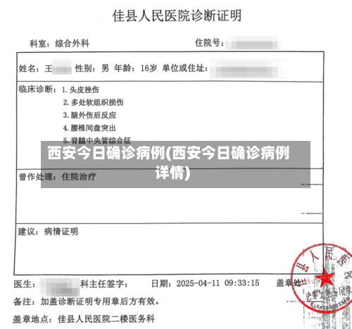 西安今日确诊病例(西安今日确诊病例详情)-第1张图片