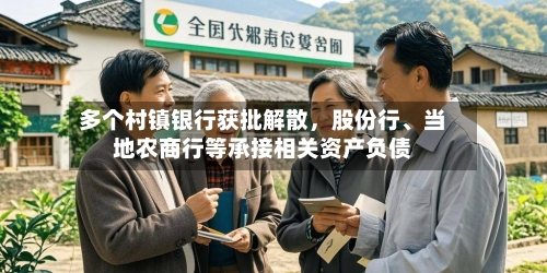 多个村镇银行获批解散，股份行	、当地农商行等承接相关资产负债-第1张图片