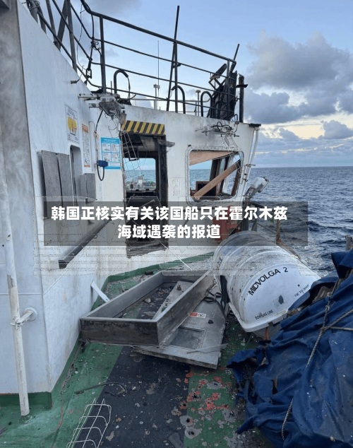 韩国正核实有关该国船只在霍尔木兹海域遇袭的报道-第1张图片