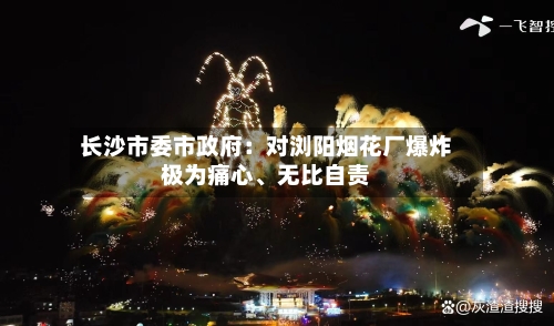 长沙市委市政府：对浏阳烟花厂爆炸极为痛心、无比自责-第3张图片